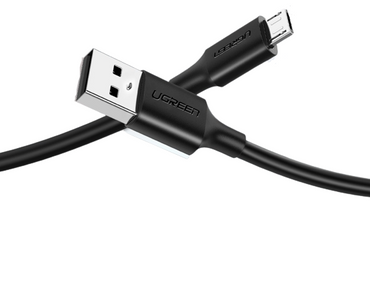 UGREEN USB 2.0 A to Micro USB Cable with Bold Copper Core and PVC Jacket for Smartphones, PC and Laptop (Available in 0.25M, 0.5M, 1M, 1.5M, 2M)