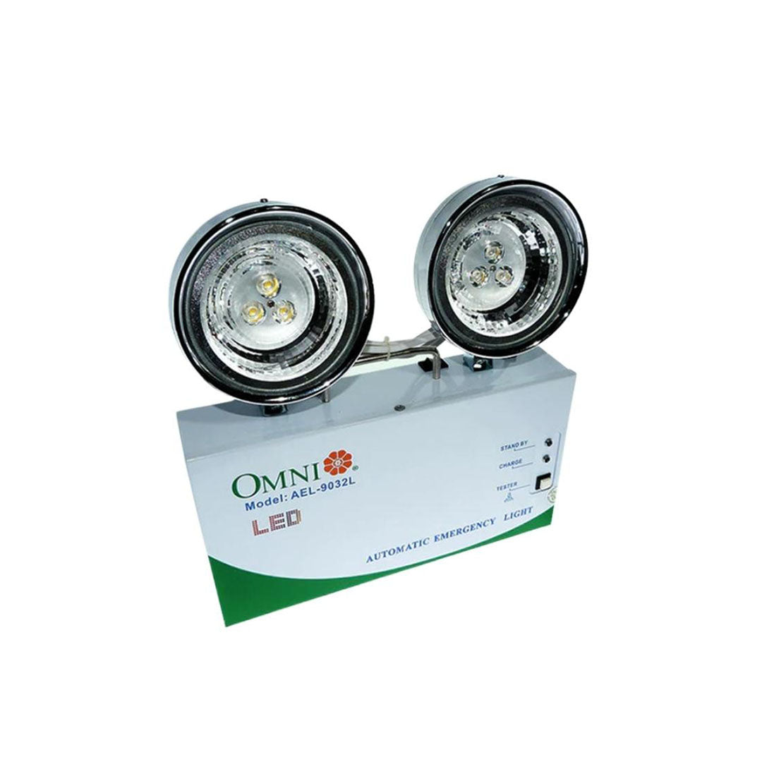 OMNI LED Automatic Emergency Light 12V with 2x3W High Power SMT