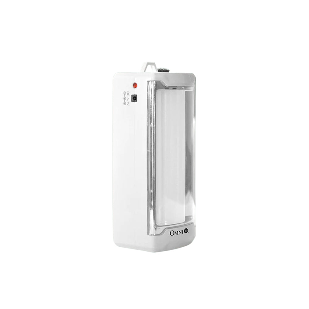 OMNI AEL-010 SMD LED Rechargeable Emergency Light 1.5W 6V with 700mAh, 6500K Daylight, 6 Hours Performance Time (Low Brightness), 6 Hours Charging Time