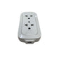 OMNI Surface Convenience Outlet Socket with Ground (2 Gang, 3 Gang) 10A 220V for Electrical Plug Adapter Appliances | WSG-002 WSG-003
