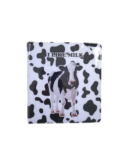 [CLEARANCE] Pikxi 7 x 6 Inch Cute Photo Album 50 - 100 Picture Cards Book with Assorted Design (Cow Milk 1)