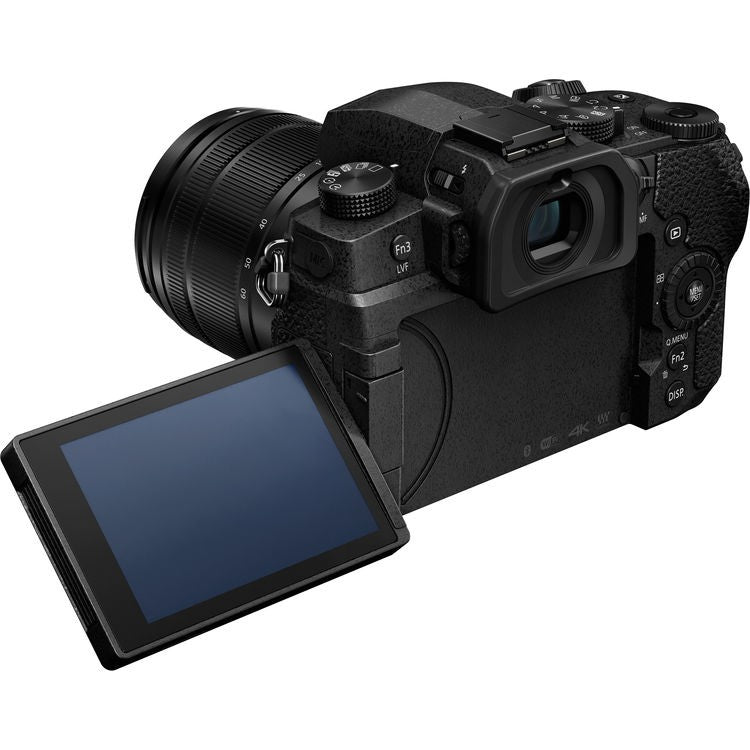 Panasonic Lumix G95 Hybrid with G Vario 12/60mm f/3.5-5.6 ASPH. POWER O.I.S (MFT-Mount) Lens Mirrorless Camera - 20.3MP Digital Live MOS Sensor, OLED Touch Display & View Finder, Bluetooth & Wi-Fi, 5-Axis Sensor Stabilization | DC-G95DMK
