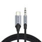 Vention Micro USB to TRRS 3.5mm Male to Male Audio Cable for Android and PC (1M, 1.5M, 2M) | BDGB