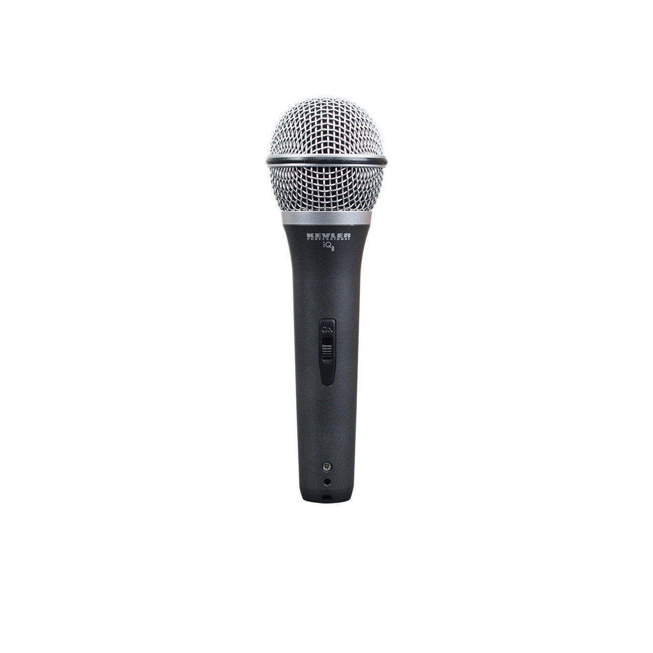 KEVLER iQ8 Hypercardioid Dynamic Handheld Microphone with 10m XLR Male to 6.5mm AUX Male Cable for Live Performances, Broadcast, and Studio Recording