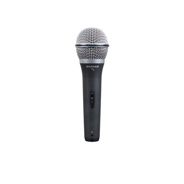 KEVLER iQ8 Hypercardioid Dynamic Handheld Microphone with 10m XLR Male to 6.5mm AUX Male Cable for Live Performances, Broadcast, and Studio Recording