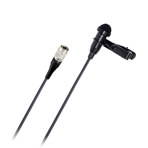 Audio Technica MT838IIcW Compact Omnidirectional Condenser Lavalier Microphone for Stage Presentation Broadcast and Recording
