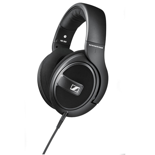 Sennheiser HD 569 Closed-Back Around-Ear Headphones with 1-Button Remote Mic (Black)