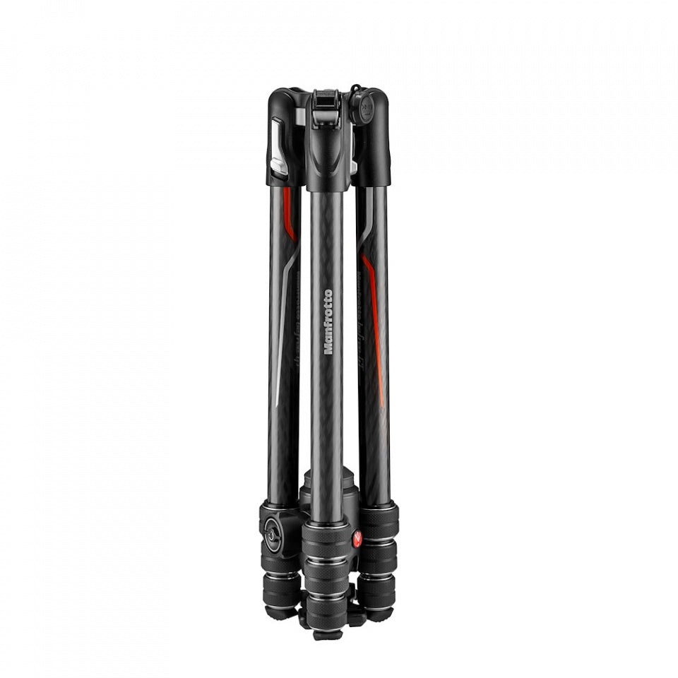 Manfrotto BeFree GT Compact 4-Section Carbon Fiber Travel Tripod with QR-Plate and 486 Ball Head for Sony A Series Mirrorless Camera | Model - MKBFRTC4GTA-BH