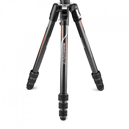 Manfrotto BeFree GT Compact 4-Section Carbon Fiber Travel Tripod with QR-Plate and 486 Ball Head for Sony A Series Mirrorless Camera | Model - MKBFRTC4GTA-BH