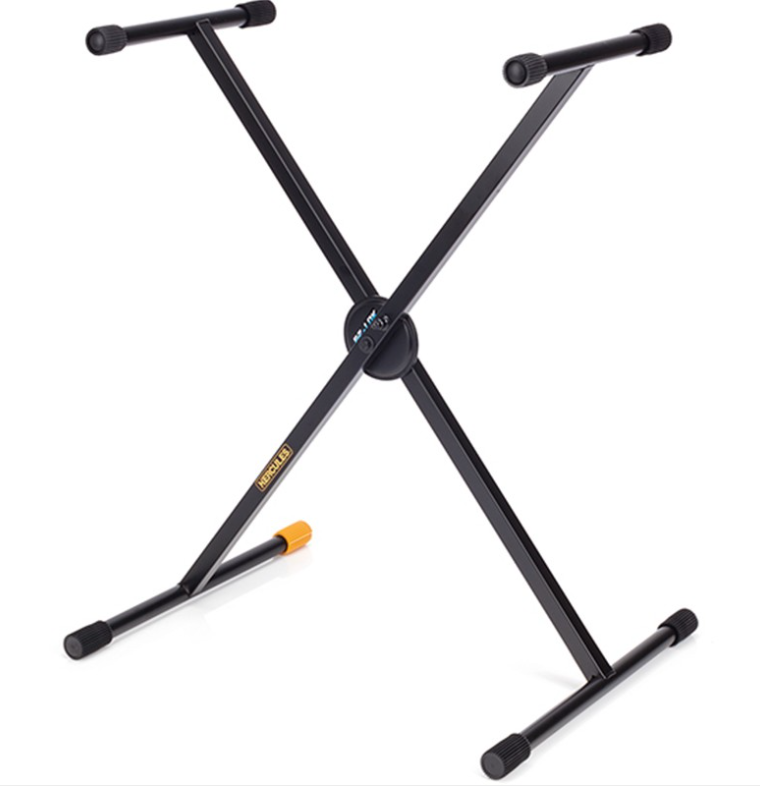 Hercules TravLite Keyboard Stand with 6 Position Settings Features KS118B