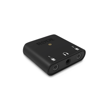 RODE AI-Micro Ultracompact 2x2 USB Type-C Audio Interface with 3.5mm Input, USB-A, USB-C, Lightning Cable for Mobile and PC Podcasting