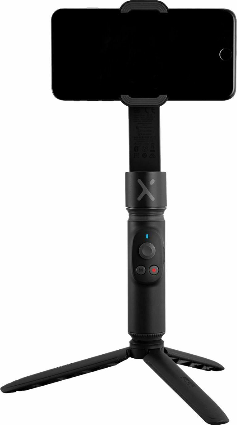 Zhiyun Smooth XS Ultracompact 2-Axis Smartphone Stabilizer with SmartFollow 2.0 and Hand Gesture Recording for Vlogging, Creative Videography (Pink)