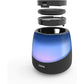 [CLEARANCE] iHome iAV5v2 Bluetooth Rechargeable Speaker with 5 Changing Color Mode for Amazon Echo (2nd Generation) (Black)