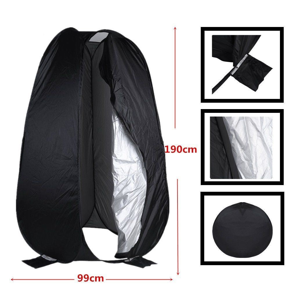 Pxel AA-CT 6 Feet 190cm Portable Indoor Outdoor Photo Studio Changing Dressing Fitting Tent with Carrying Case