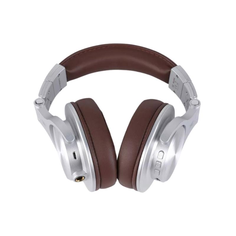 A71 Over-Ear Headphones(Silver)-DJ & Studio – OneOdio
