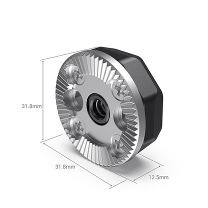 SmallRig Bolt-On Mount with ARRI-Style Rosette (M6 Thread) Model - SAP2804
