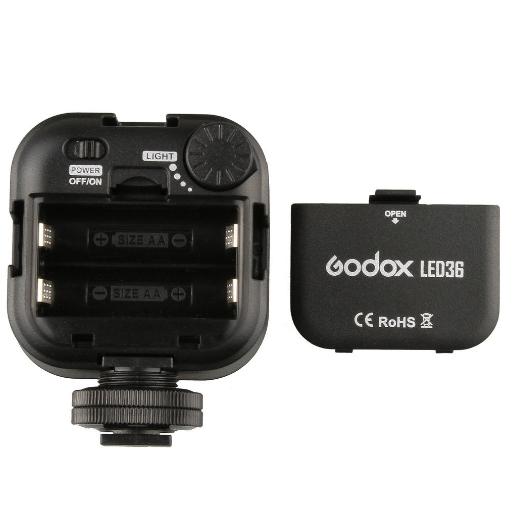 Godox LED36 Camera LED Lighting Video Light Outdoor Photo Light for DSLR Camera Camcorder