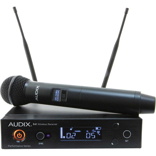 Audix AP41 Performance Series Single-Channel Wireless System with H60/OM2 Handheld Transmitter (554 to 586 MHz)