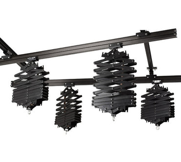 [CLEARANCE] Pxel 118" Photo Studio Pantograph Ceiling Track System Complete Kit Photography Video Lighting Support 43-200CM Drop with Accessories  JG Superstore
