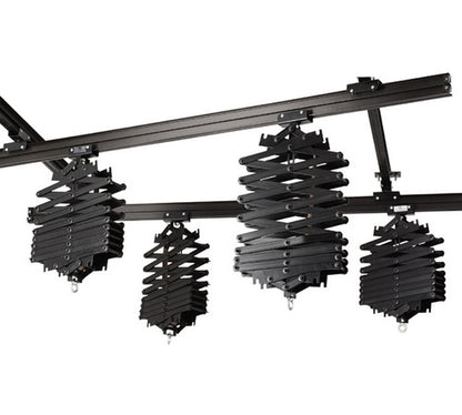 [CLEARANCE] Pxel 118" Photo Studio Pantograph Ceiling Track System Complete Kit Photography Video Lighting Support 43-200CM Drop with Accessories  JG Superstore