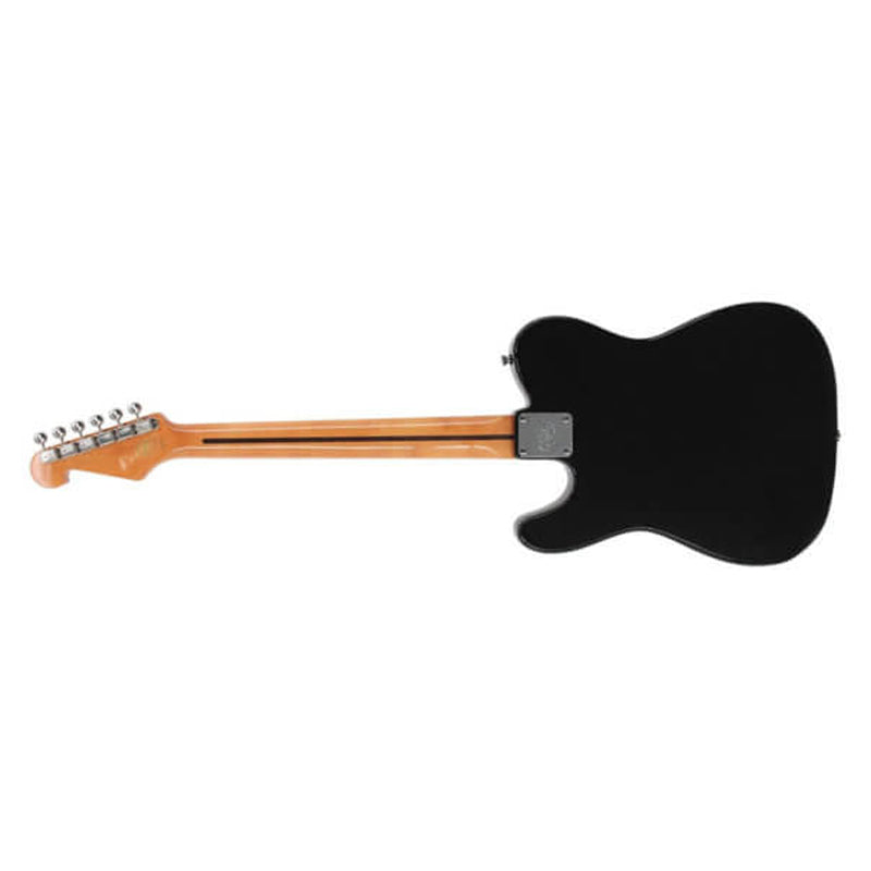 SX STL50 Series 6-String Vintage Electric Guitar with SS Pickup, 21 Frets, 3-Way Switching (Black, Sunburst)