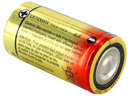 [CLEARANCE] Panasonic Alkaline C Size Batteries (Pack of 2) 1.5V Battery - LR14/2B
