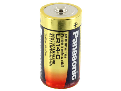 [CLEARANCE] Panasonic Alkaline C Size Batteries (Pack of 2) 1.5V Battery - LR14/2B