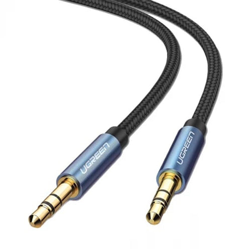 UGREEN 3.5mm TRS Male to Male Audio Cable for Mobile Phone, Tablet, PC, Laptop Computer, MP3 Player, Speakers, Amplifiers, and Soundbars (1M / 1.5M / 2M / 3M / 5M)