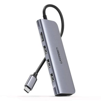 [CLEARANCE] UGREEN 6-in-1 USB-C Hub with 4K 60Hz HDMI USB-A 3.0 Ports and Built-in SD microSD Card Reader for PC Laptop Computers | 70410