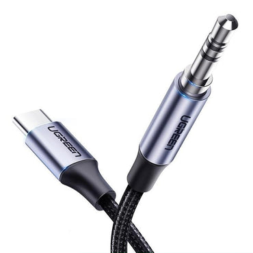UGREEN USB-C Male to 3.5mm AUX Male High Fidelity Audio Cable with Nylon Braiding Cord for Smartphones and Music Players (1M) | 30633