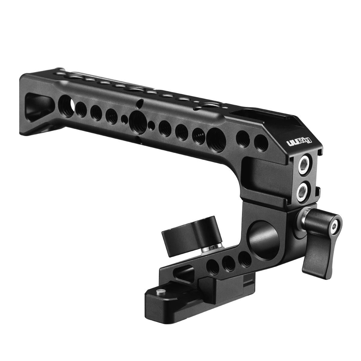 UURIG by Ulanzi R042 Universal NATO Handle with Anti-Off Quick Release NATO Rail for Cameras Microphones LED Lights