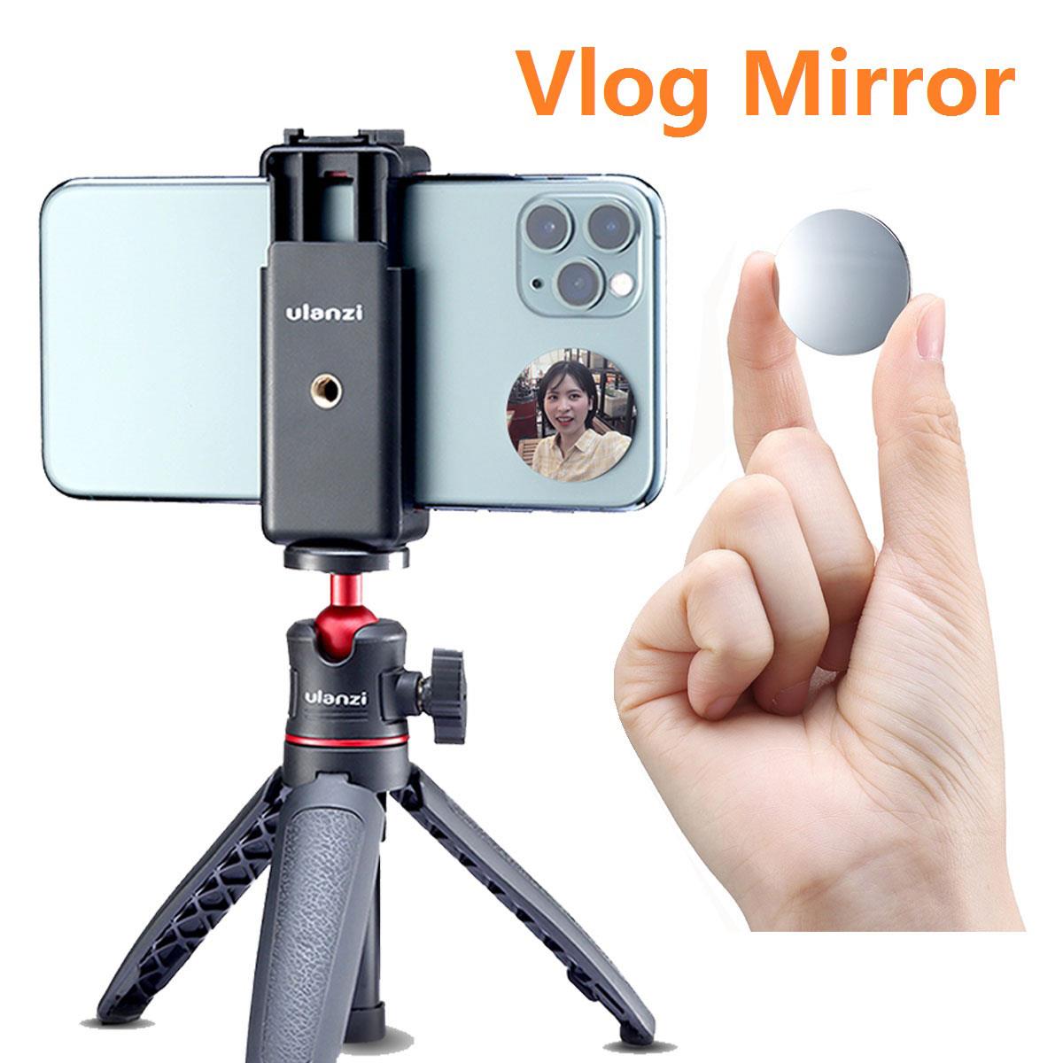 Ulanzi Vlog Selfie Target Vlog Mirror for Smartphones with Reusable Nano Stickers