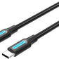 Vention USB 2.0 C Male to Male Cable PVC (COS) Black 480Mbps (Available in Different Lengths)