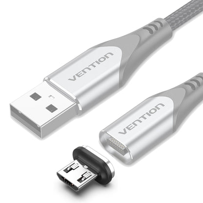 [CLEARANCE] Vention Magnetic USB 2.0 Micro-B Male Charging Tip Connector 14-PIN 2A Dust-Proof Plug (KBVB0)