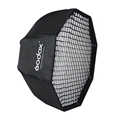 [CLEARANCE] Godox SB-GUBW120 Octa 120cm / 47 Octagon Softbox for Studio Strobe Speedlite Flash with Grid Honeycomb