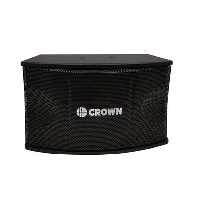Crown 300W 8" Karaoke 3-Way Speaker System with 45Hz-18kHz Frequency Response, Max 8 Ohms Impedance and 95dB Sensitivity Level | BF-803