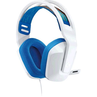 Logitech G335 Wired Gaming Headset with 3.5 mm Audio Jack for PC, Xbox, PlayStation and Mobile Device (Black, White)