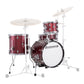 Ludwig LC179X Questlove Breakbeats 4-Piece Shell Pack Drum Set with 10" Tom, 13" Floor Tom, 16" Bass Drum, & 14" Snare (Arctic Blue, Black Sparkle, Wine Red Sparkle)