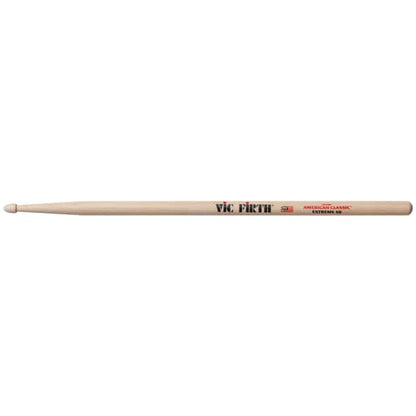 Vic Firth American Classic Extreme 5A Hickory Wood Tear Drop Tip Drumsticks (Pair) Drum Sticks for Drums and Percussion (Wood, Nylon Tips)