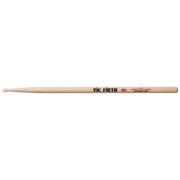 Vic Firth American Classic Extreme 5A Hickory Wood Tear Drop Tip Drumsticks (Pair) Drum Sticks for Drums and Percussion (Wood, Nylon Tips)