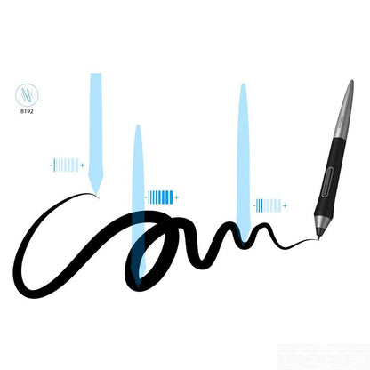 [CLEARANCE] XP-Pen AC61 PA1 Battery-Free Stylus and Pen Holder with 60 Degrees Tilt Support Function and 8192 Levels of Pressure Sensitivity with One-Click Toggle Buttons for Deco Pro Series