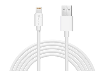 [CLEARANCE] Yoobao 2 meter High Speed USB Data Sync Charger Cable for iPhone (White) | YB-403