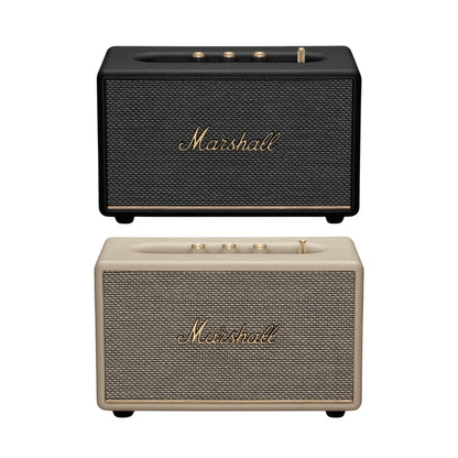 Marshall Acton III Portable Bluetooth Dynamic Speaker BT 5.2 with Multi Stream Feature, Built-In 3.5mm Input, Adjustable Bass and Treble Controls and Iconic Amp-Style Design (Black)