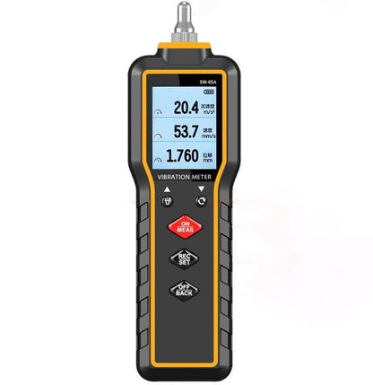 [CLEARANCE] Sndway SW-65A Portable Digital Vibration Meter Tester Measuring Device with LCD Display, Flashlight, Data Storage Key, Shut Down/Back Button