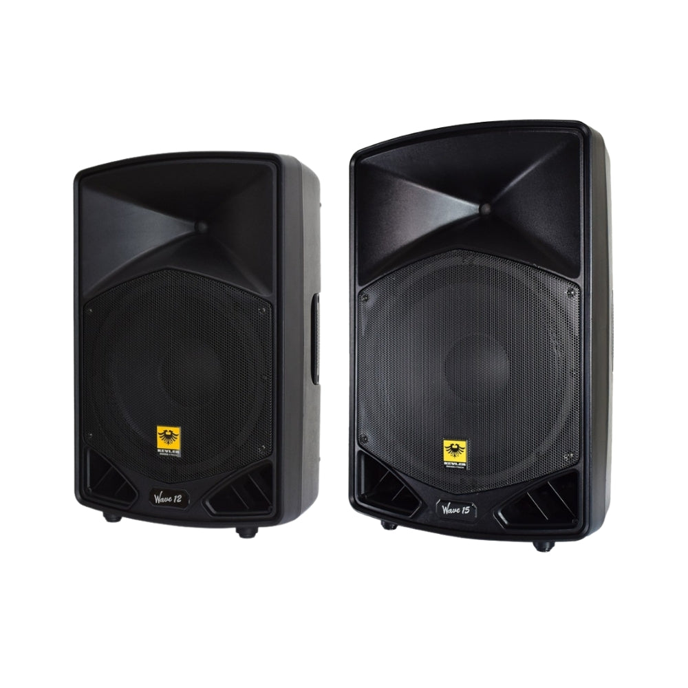 KEVLER 2-Way 500W / 800W Full Range Passive Speaker System with 45Hz-20Khz Frequency Response, 97dB/98dB Sensitivity Level, Max 8 Ohms Impedance (12", 15" Available) | WAVE-12, WAVE-15