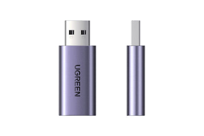 UGREEN USB 2.0 to 3.5mm AUX Audio Port Jack Compact External Sound Card Stereo Adapter for TRRS Interface Headphones and Headsets | 80864